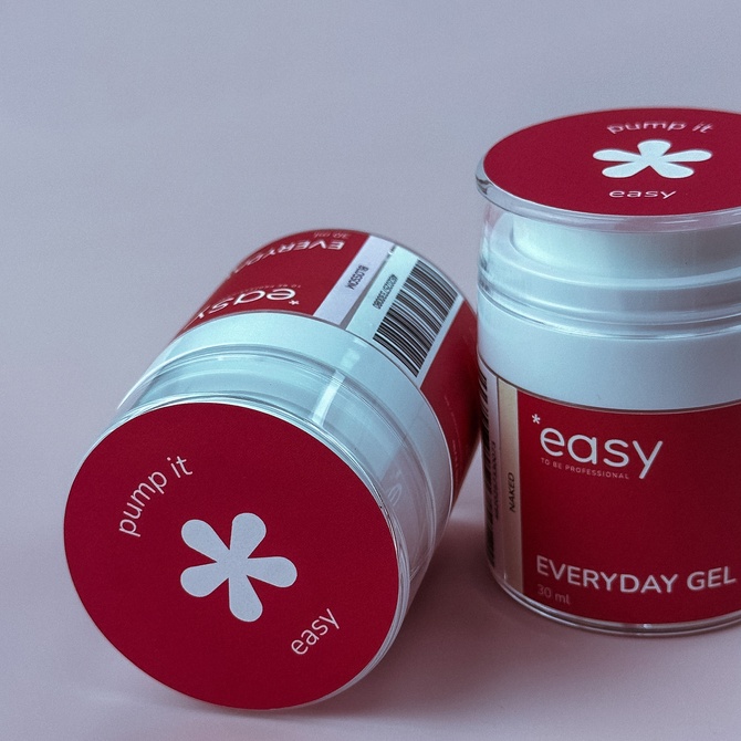 Моделирующий гель "Everyday Gel", ТМ "Easy to be professional", цвет "milky", 30 мл. 4820257330066 фото