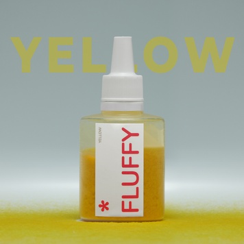 Velvet nail powder "Fluffy", ТМ "Easy to be professional", color "Yellow"