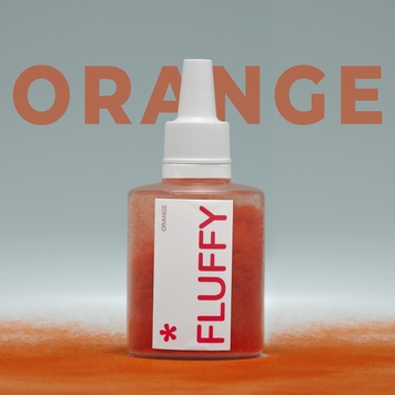 Бархатная пудра для ногтей "Fluffy", ТМ "Easy to be professional", колір "Orange" 4820257330226 фото