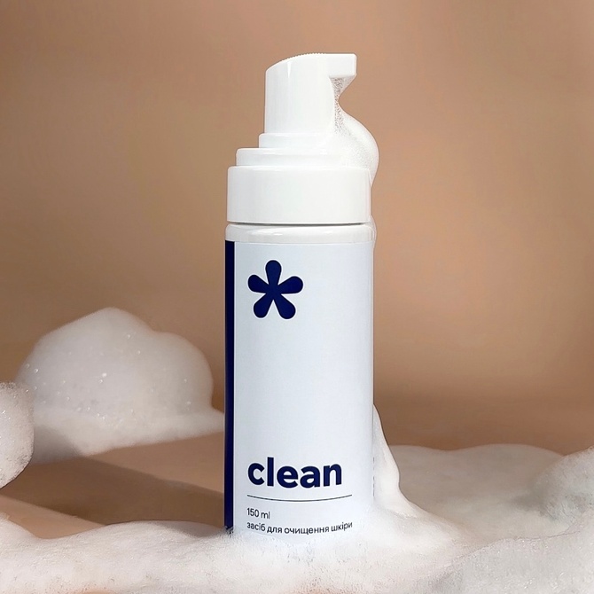 Skin cleanser “CLEAN”, TM “Easy to be professional”, 150 ml.