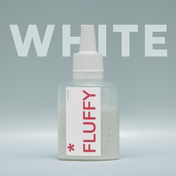 Бархатная пудра для ногтей "Fluffy", ТМ "Easy to be professional", цвет "White" 4820257330370 фото